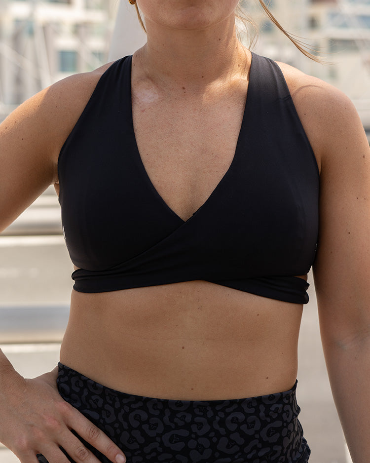 Retrograde Criss Cross Bra Top