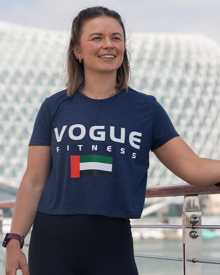 Capital Vogue UAE Flag Crop T