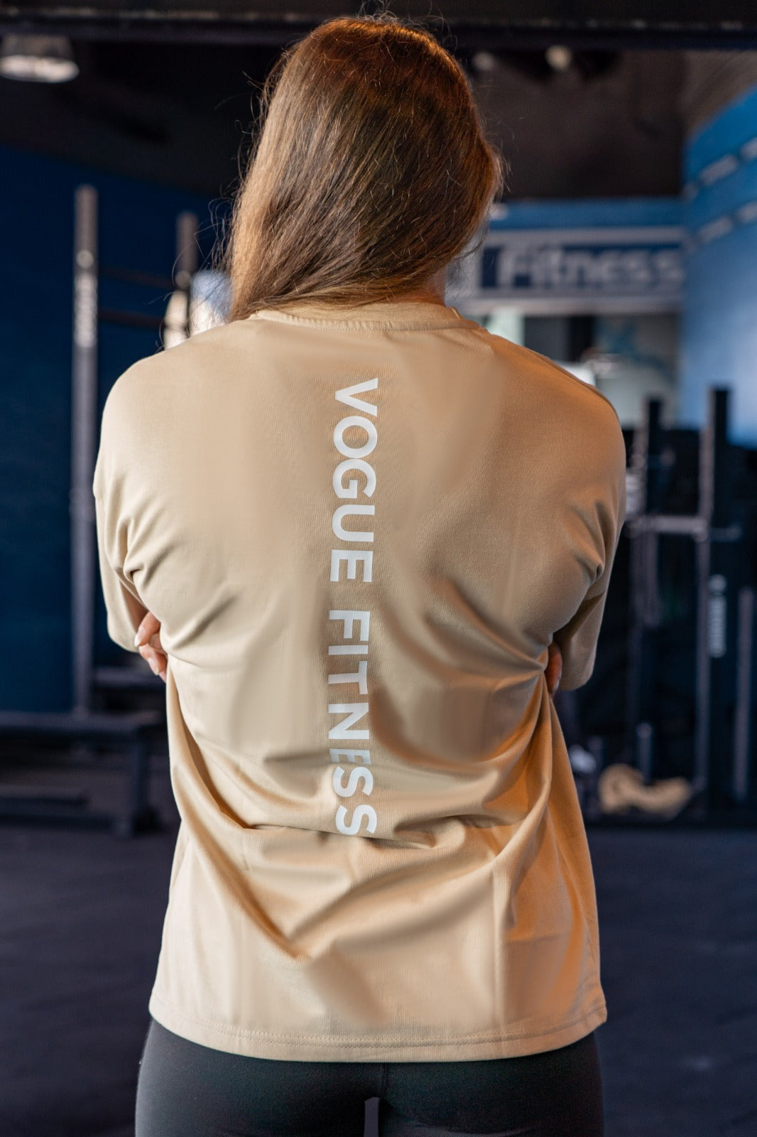Vogue Fitness Vertical Oversized Tee