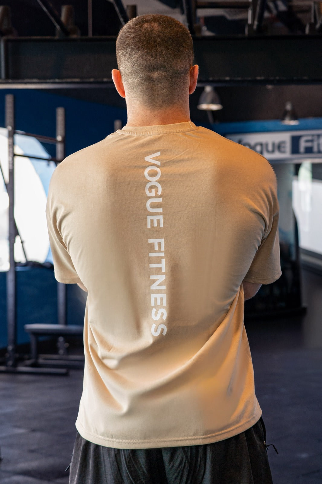 Vogue Fitness Vertical Oversized Tee