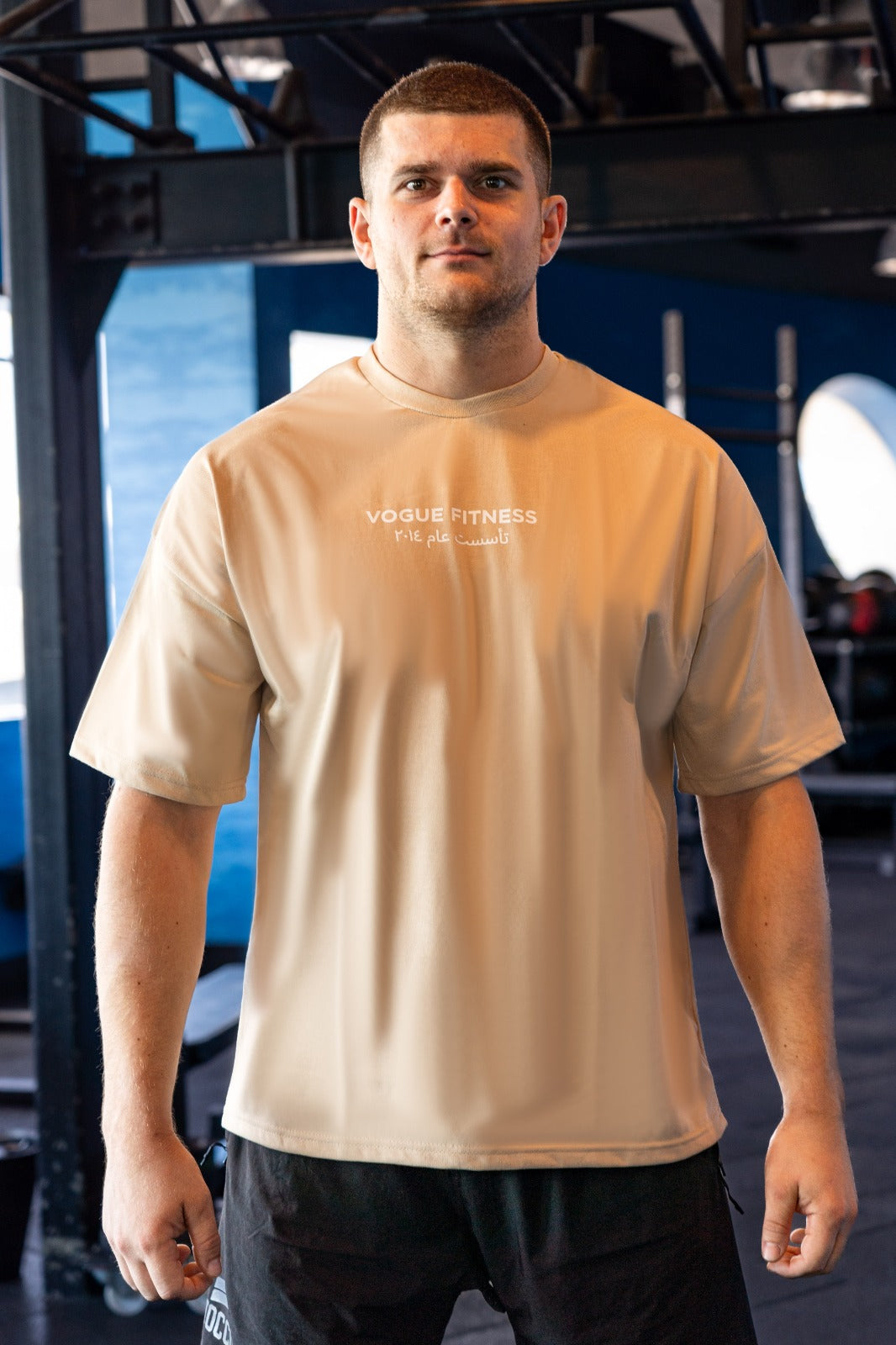 Vogue Fitness Vertical Oversized Tee
