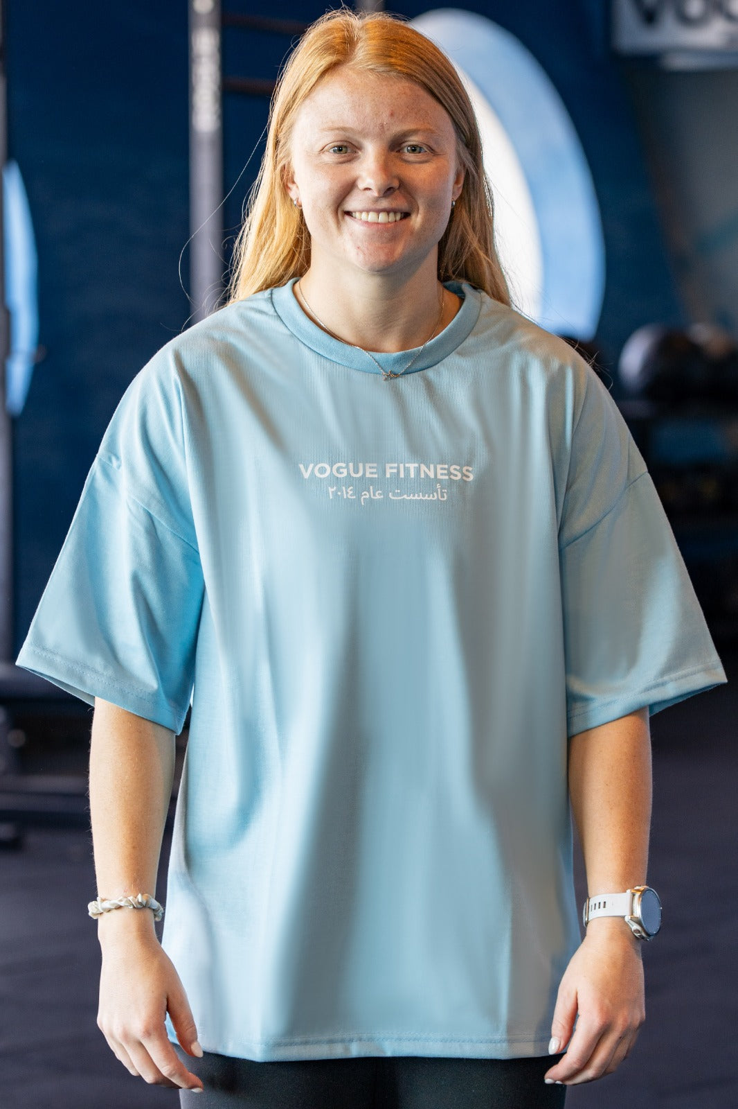 Vogue Fitness Vertical Oversized Tee