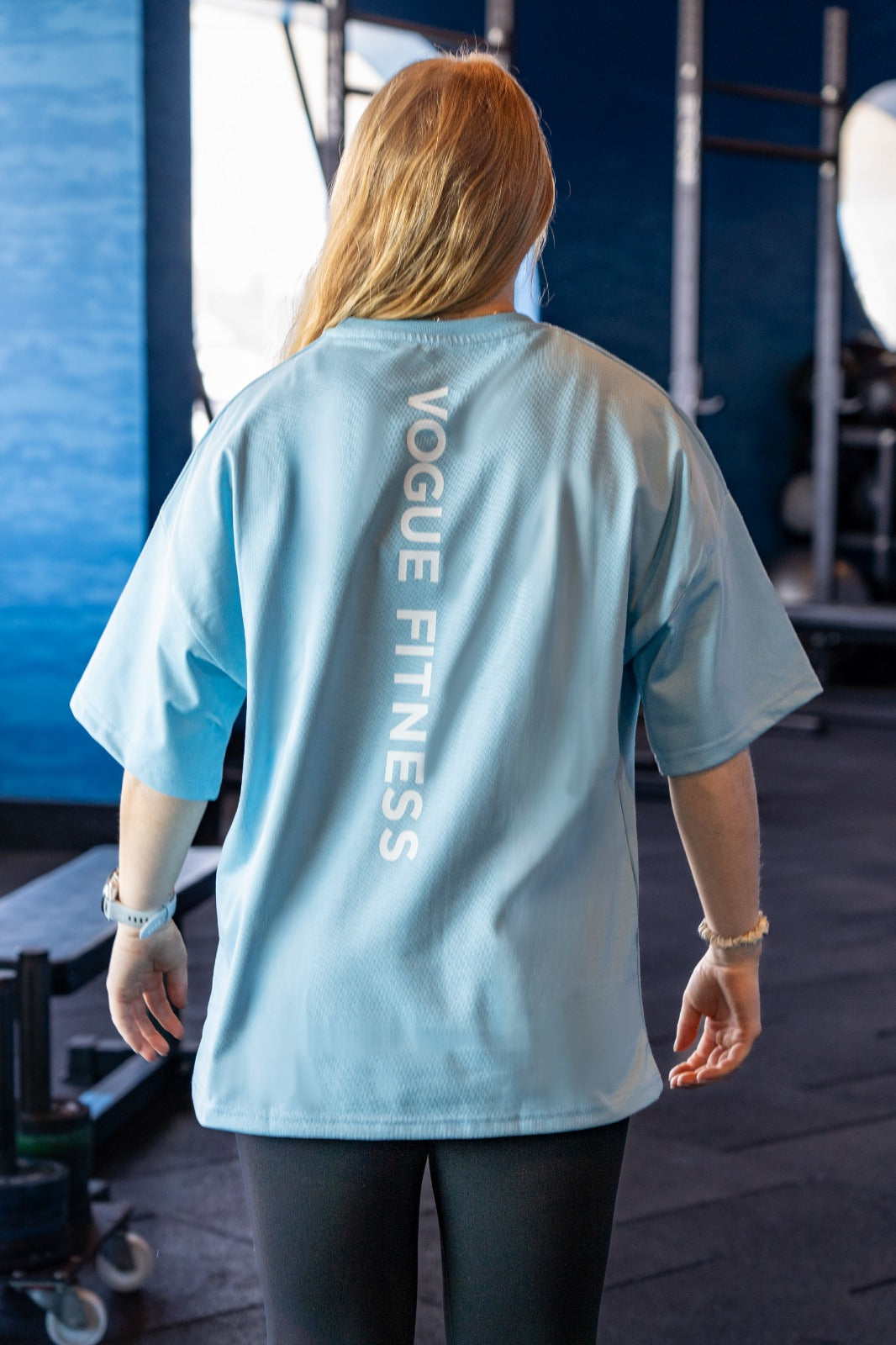 Vogue Fitness Vertical Oversized Tee