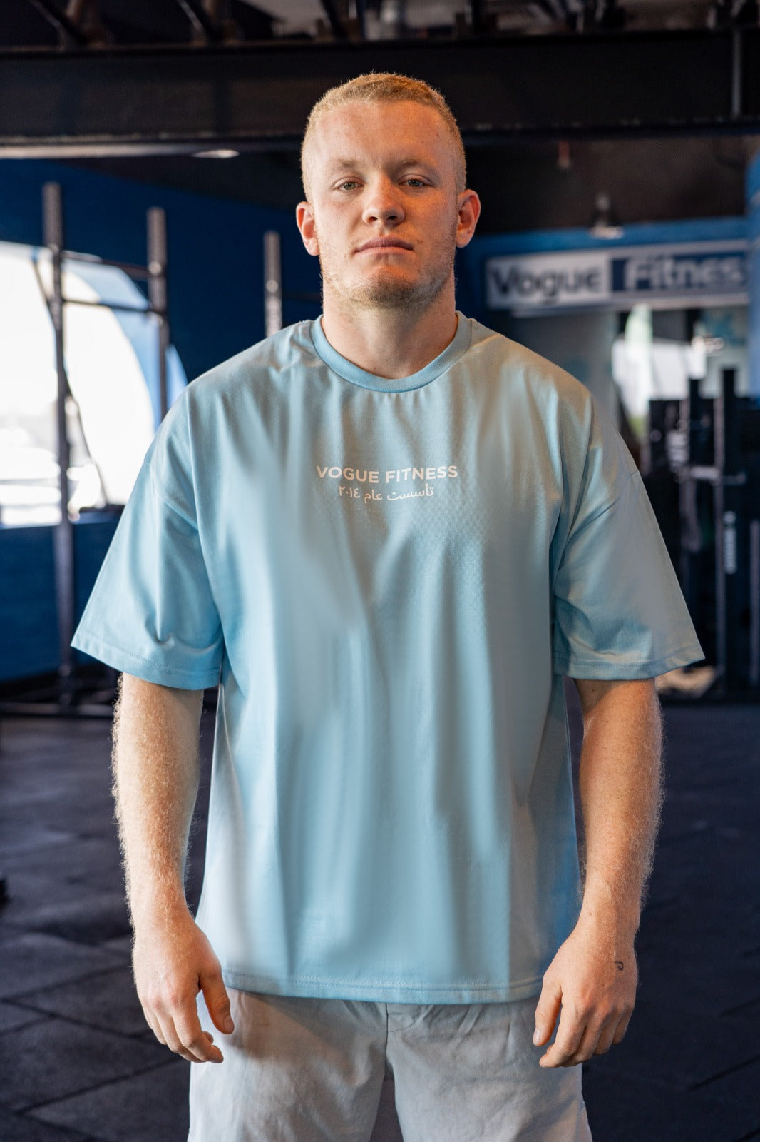 Vogue Fitness Vertical Oversized Tee